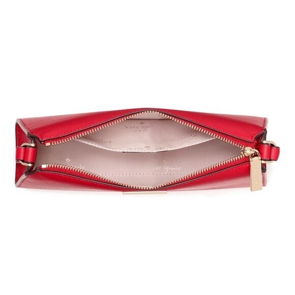 New Kate Spade Kenzie Limited Edition Mini Crossbody Perfect Cherry - Picture 4 of 5
